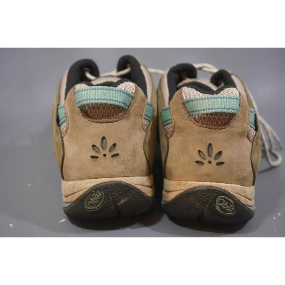 Oboz Mystic Low BDry Waterproof Hiking Shoes Bluebell Brown Women’s Size 8